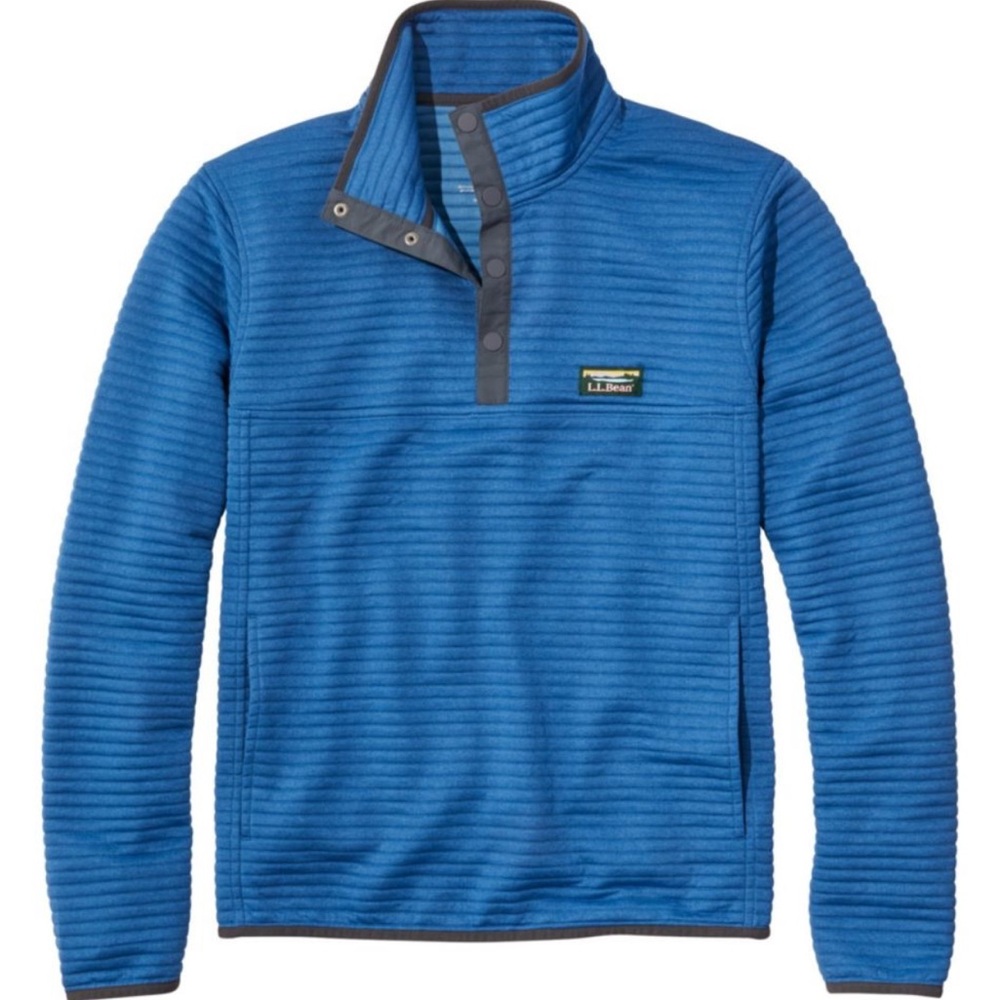 L.L. Bean Blue Pullover Jacket